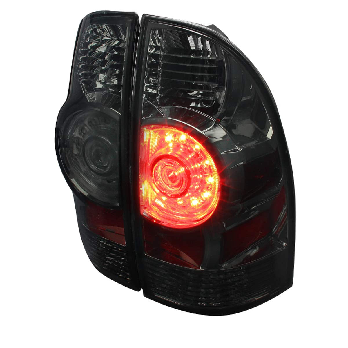 Spec-D 05-13 Toyota Tacoma Smoke Led Tail Lights (LT-TAC09GLED-RS)