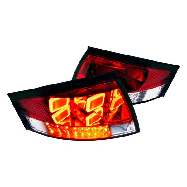 Spec-D 99-06 Audi Tt Led Tail Lights V2 Red Clear (LT-TT99RLED-V2-APC)