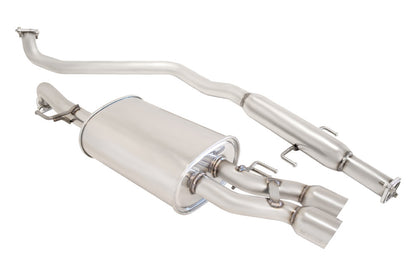 Megan Racing Kia Forte Koup 10-14 Blue Ti Tips CatBack Exhaust