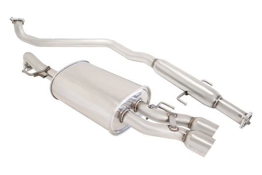 Megan Racing Kia Forte Koup 10-14 Blue Ti Tips CatBack Exhaust