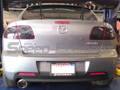 Tsudo 2004-08 Mazda3 2.3L 2.0L Sedan Fireball JDM Catback Exhaust (20-7361)