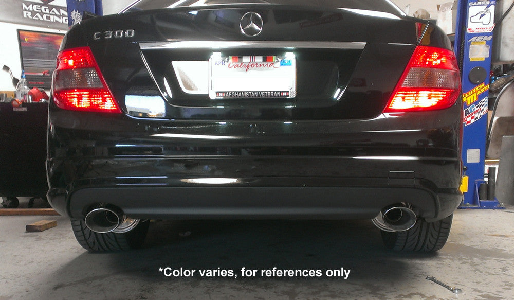 Mercedes C-Class Megan Racing Burnt tip Cat Back Exhaust