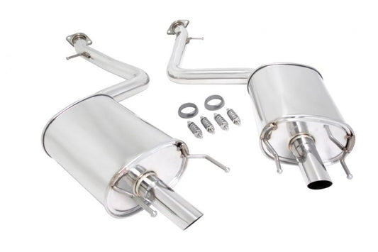 MR-ABE-LG13 Megan Racing Lexus GS350 2013+ RWD Only (Used with OEM Tips) Axle-Back Exhaust