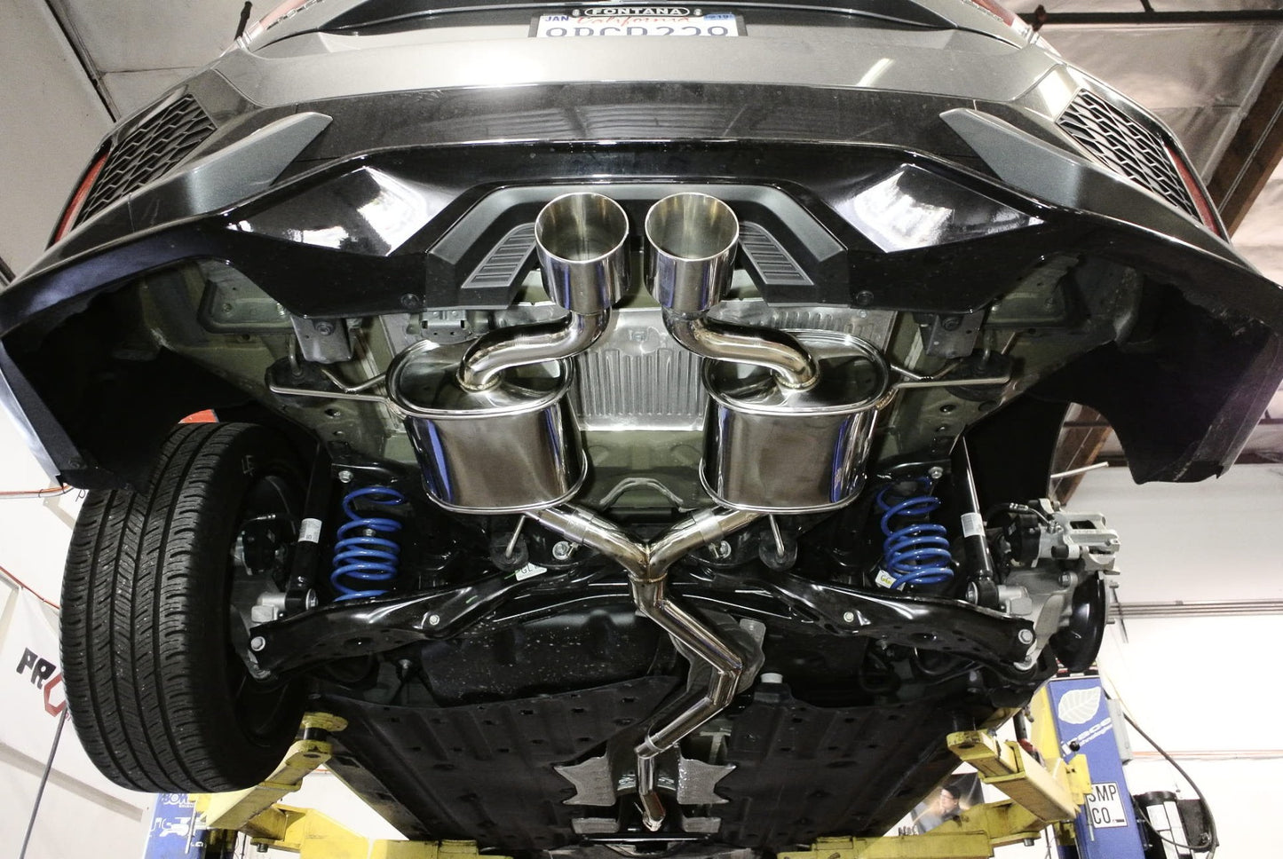 Megan Racing 2016+ Civic Hatch 1.5T Sport Burnt Tips CatBack Exhaust