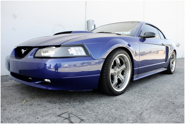 Installed on Megan Racing Ford Mustang 94-04 Street Series Coilover MR-CDK-FM95