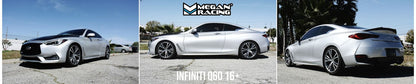 Megan Racing Infiniti Q50 14+ / Q60 16+ Fork Front Strut EZII Series Coilover MR-CDK-IQ50-FK-EZII