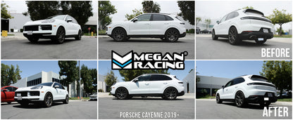 installed on lowered dropped Porsche Cayenne 2019+ (EXC: GTS, Hybrid) Lowering Springs - MR-LS-PC19
