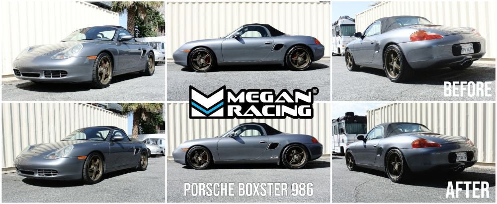 Megan Racing Porsche Boxster 986 97-04 Euro II Series Coilover Kit