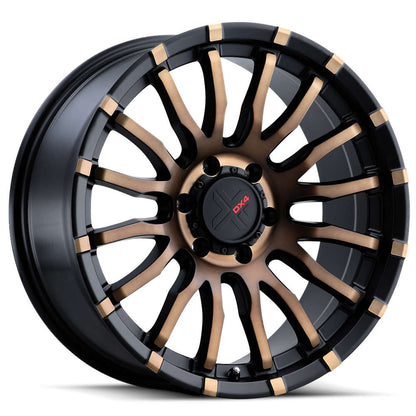 DX4 Octane 20X9 wheels 5x139.7 Flat Black Bronze Shadow ET10