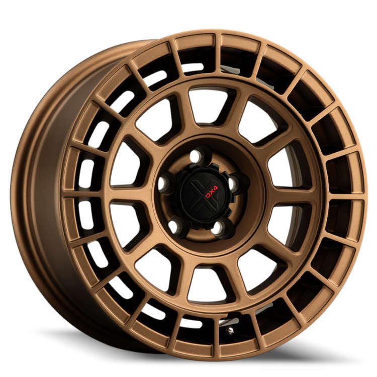 DX4 Rocket 15X7 wheels 5x114.3 Frozen Bronze Full Painted ET15