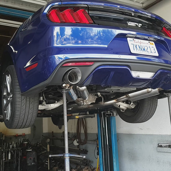 Tsudo Mustang GT 5.0L catback exhasut