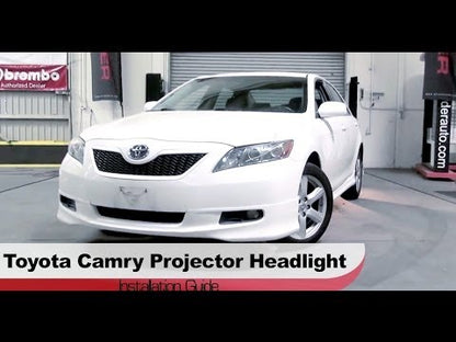 Spyder Auto Installation: 2007-09 Toyota Camry Projector Headlights w/ LED DRLs