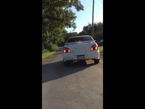 2002 Subaru Impreza 2.5 RS Tsudo catback exhaust acceleration.