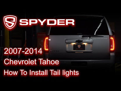 Spyder Auto Installation: 2007-2014 Chevrolet Tahoe Tail lights