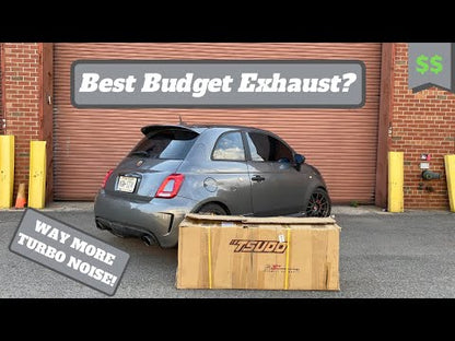 Fiat 500 Abarth - 2.5 INCH CAT-BACK EXHAUST + CATLESS DOWNPIPE INSTALL!