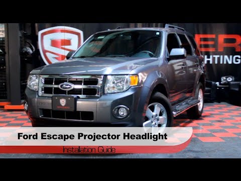 Spyder Auto Installation: 2008-12 Ford Escape Halo Projector Headlights