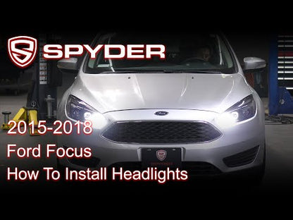 Spyder Auto Installation: 2015-2018 Ford Focus Headlight