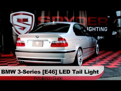 Spyder Auto Installation: 2002-05 BMW 3-Series 4-Door (E46) LED Tail Lights