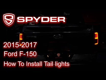 Spyder Auto Installation: 2015-2017 Ford F-150 Tail lights