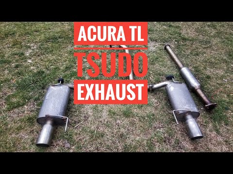 2004-2008 ACURA TL TSUDO EXHAUST AND REVS