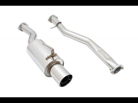 Nissan 350z / Infiniti G35 03-08 Single Exit CBS Exhaust System | Megan Racing |MR-CBS-N3Z-DS