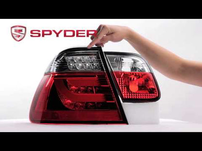 Spyder Auto Product Showcase: 2002-2005 BMW E46 3-Series 4DR LED Light Bar Tail Light