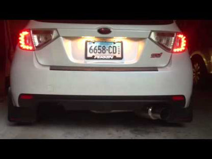 2012 subaru wrx sti tsudo performance single catback exhaus