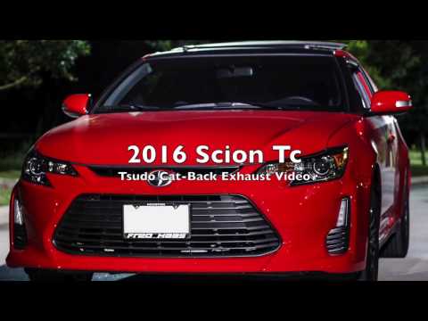 2016 Scion Tc Tsudo Cat-back Exhaust