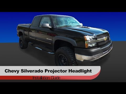 Spyder Auto Installation: 2003-2006 Chevrolet Silverado Projector Head Lights