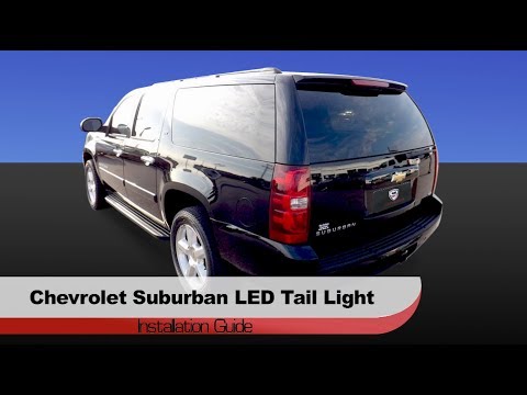 Spyder Auto Installation: 2007-2014 Chevy Suburban/Tahoe, GMC Yukon/Denali LED Tail Lights