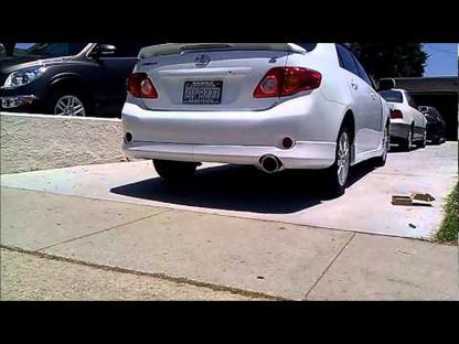 Tsudo Corolla 2009+ Axle Back Exhaust