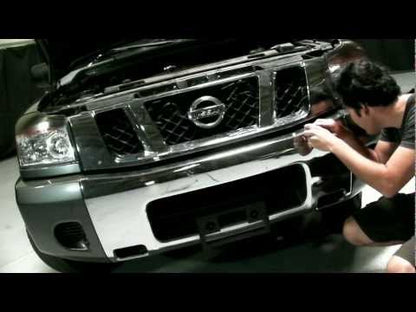 SPYDER AUTO INSTALLATION: 2004-2012 Nissan Titan & 04-07 Armada Projector Head Light with DRL L.E.D.