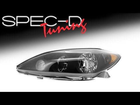 SPECDTUNING DEMO VIDEO:  2005-2006 TOYOTA CAMRY HEADLIGHTS