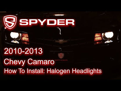 Spyder Auto Installation: 2010-2013 Chevy Camaro - Halogen Headlights