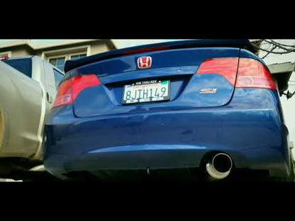 Civic si Tsudo exhaust cold start