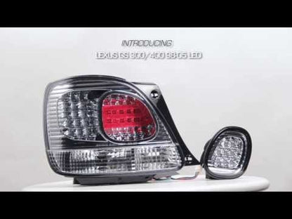 Spyder Auto Product Showcase: 1998-2005 Lexus GS 300 LED Style Tail and Trunk Lights