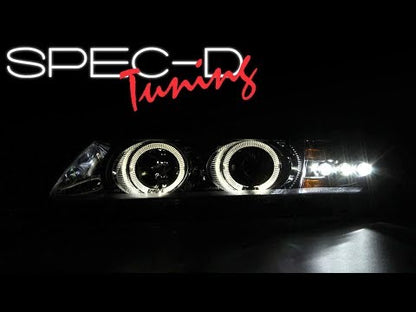 SPECDTUNING DEMO VIDEO: 1997-2000 SEBRING COUPE/ AVENGER HALO LED PROJECTOR HEADLIGHTS