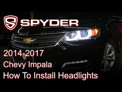 Spyder Auto Installation: 2014 - 2017 Chevrolet Impala Headlights