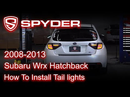 Spyder Auto Installation: 2008-2013 Subaru Wrx Hatchback Tail light