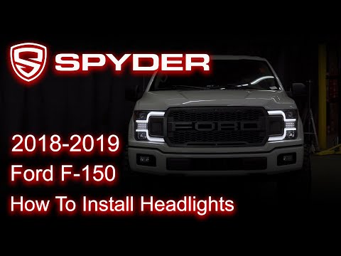 Spyder Auto Installation: 2018-2019 Ford F-150 Headlights (Sequential Turn Signals)