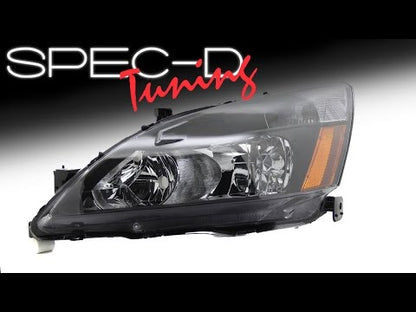 SPECDTUNING DEMO VIDEO: 2003-2007 HONDA ACCORD EURO HEADLIGHTS