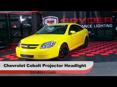 Spyder Auto Installation: 2005-10 Chevrolet Cobalt/Pontiac Pursuit/G7 Projector Headlights