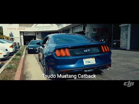 Tsudo Mustang cat back exhaust