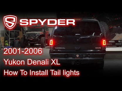 Spyder Auto Installation: 2001-2006 GMC Yukon XL Denali Tail lights