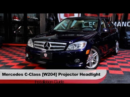 Spyder Auto Installation: 2008-11 Mercedes-Benz C-Class [W204] Projector LED DRL Headlights