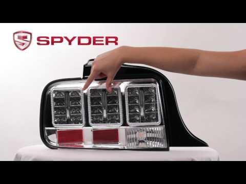 Spyder Auto Product Showcase: Ford Mustang 2005-2009 LED Tail Lights