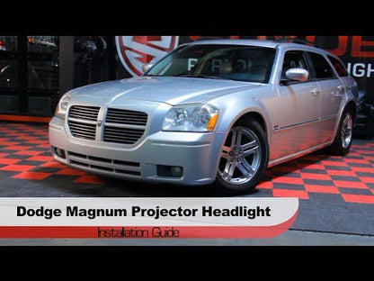 Spyder Auto Installation: 2005-07 Dodge Magnum Projector Halo Headlights