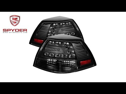 Spyder - Pontiac G8 08-09 LED Tail Lights - Black