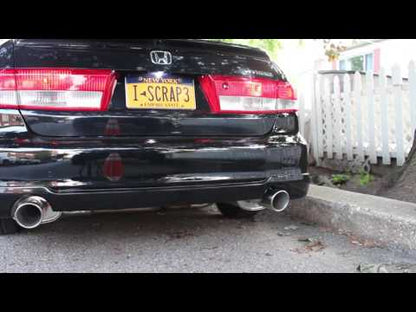 04 Accord 7th Gen V6 sedan with Tsudo Mufflers Pt. 2