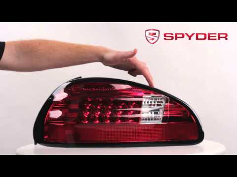 Spyder 97-03 Pontiac Grand Prix LED Tail Lights Black – SEmotors.com